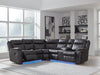 Sultan Meadow Reclining Sectional - Imperial Furniture (Las Vegas, NV) - Multi Location