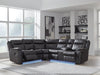 Sultan Meadow Reclining Sectional - Imperial Furniture (Las Vegas, NV) - Multi Location