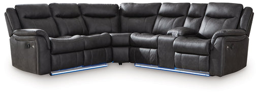 Sultan Meadow Reclining Sectional - Imperial Furniture (Las Vegas, NV) - Multi Location