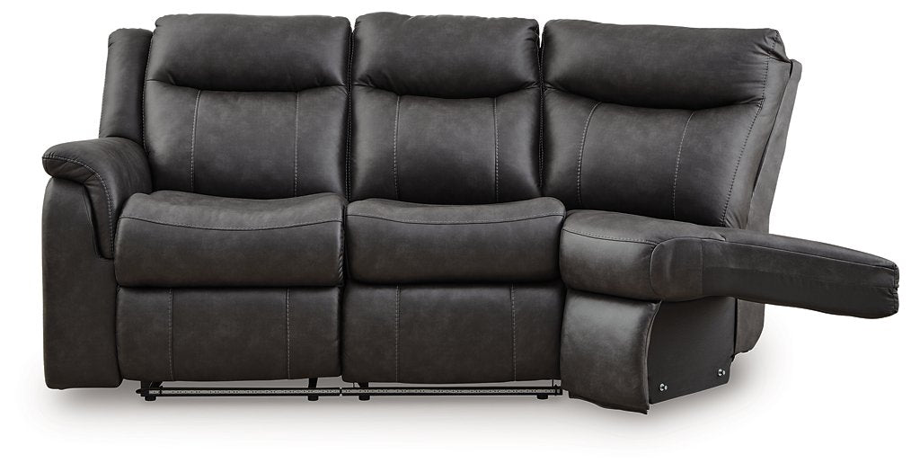 Sultan Meadow Reclining Sectional - Imperial Furniture (Las Vegas, NV) - Multi Location