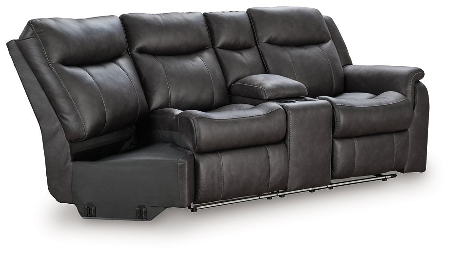 Sultan Meadow Reclining Sectional - Imperial Furniture (Las Vegas, NV) - Multi Location
