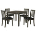 Parkwood 5 Pc Dining Sets - Imperial Furniture (Las Vegas, NV) - Multi Location