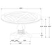 Florence 5-piece Round Dining Table Set Rustic Honey - Imperial Furniture (Las Vegas, NV) - Multi Location
