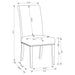 Florence 7 Pc Dining Set - Imperial Furniture (Las Vegas, NV) - Multi Location