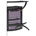 Dallas 2-shelf Home Bar Smoked and Black Glass - Imperial Furniture (Las Vegas, NV) - Multi Location