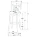 Lambert Bar Stool - Imperial Furniture (Las Vegas, NV) - Multi Location