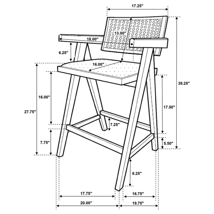 Kane Bar Stool - Imperial Furniture (Las Vegas, NV) - Multi Location