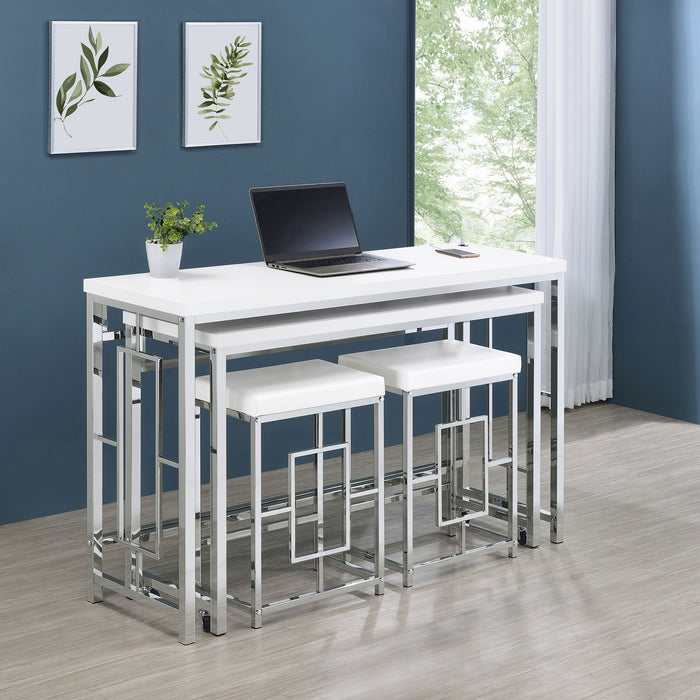 Jackson 4 Pc Counter Height Dining Set - Imperial Furniture (Las Vegas, NV) - Multi Location