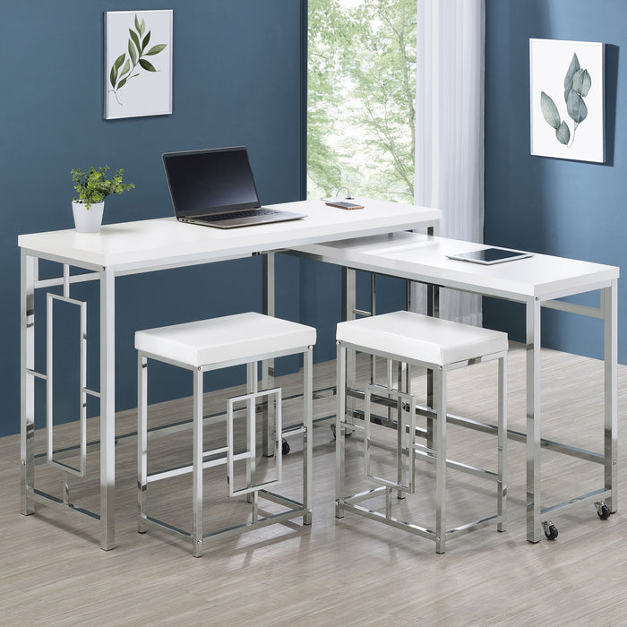 Jackson 4 Pc Counter Height Dining Set - Imperial Furniture (Las Vegas, NV) - Multi Location