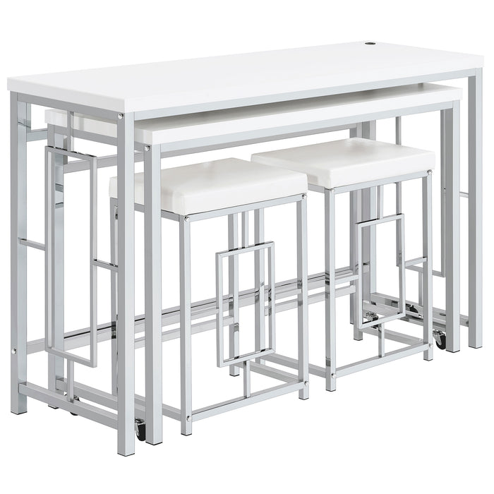 Jackson 4 Pc Counter Height Dining Set - Imperial Furniture (Las Vegas, NV) - Multi Location
