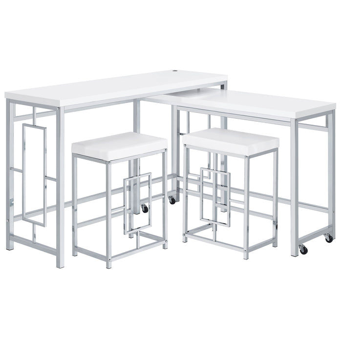 Jackson 4 Pc Counter Height Dining Set - Imperial Furniture (Las Vegas, NV) - Multi Location