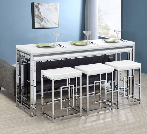 Jackson 5 Pc Counter Height Dining Set - Imperial Furniture (Las Vegas, NV) - Multi Location