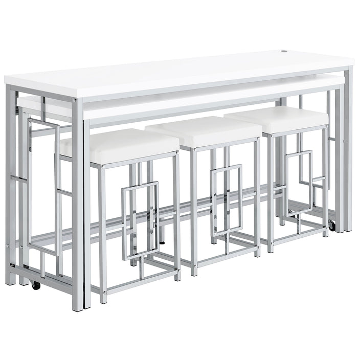 Jackson 5 Pc Counter Height Dining Set - Imperial Furniture (Las Vegas, NV) - Multi Location