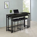 Hawes 4 Pc Counter Height Dining Set - Imperial Furniture (Las Vegas, NV) - Multi Location