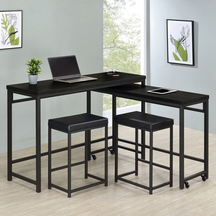 Hawes 4 Pc Counter Height Dining Set - Imperial Furniture (Las Vegas, NV) - Multi Location