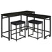 Hawes 4 Pc Counter Height Dining Set - Imperial Furniture (Las Vegas, NV) - Multi Location