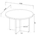 Jamestown Dining Table - Imperial Furniture (Las Vegas, NV) - Multi Location