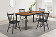 Hollyoak 5 Pc Dining Set - Imperial Furniture (Las Vegas, NV) - Multi Location