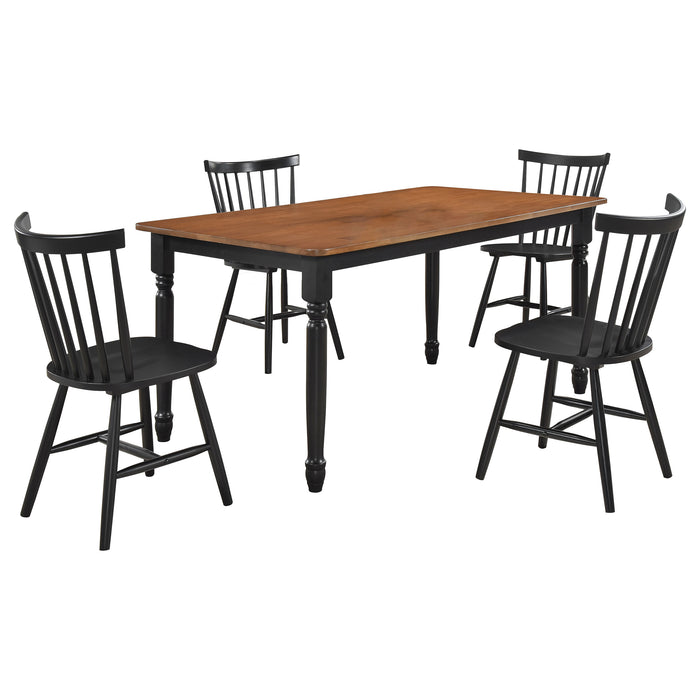 Hollyoak 5 Pc Dining Set - Imperial Furniture (Las Vegas, NV) - Multi Location