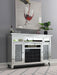 Melinda 2-door Wine Cabinet with Lighting Mirror - Imperial Furniture (Las Vegas, NV) - Multi Location
