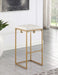 Nadia Square Padded Seat Bar Stool (Set of 2) - Imperial Furniture (Las Vegas, NV) - Multi Location