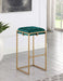 Nadia Square Padded Seat Bar Stool (Set of 2) - Imperial Furniture (Las Vegas, NV) - Multi Location
