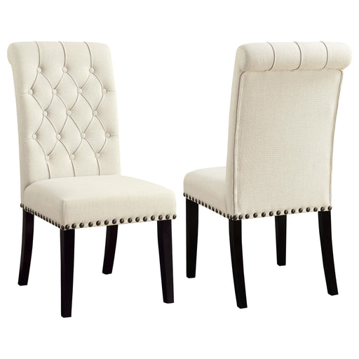 Alana Tufted Back Upholstered Side Chairs Beige (Set of 2) - Imperial Furniture (Las Vegas, NV) - Multi Location
