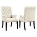 Alana Tufted Back Upholstered Arm Chair Beige - Imperial Furniture (Las Vegas, NV) - Multi Location