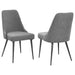 Alan Upholstered Dining Chairs Grey (Set of 2) - Imperial Furniture (Las Vegas, NV) - Multi Location