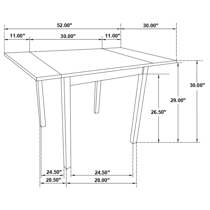 Kelso 5 Pc Dining Sets - Imperial Furniture (Las Vegas, NV) - Multi Location