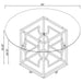 Starlight Dining Tables - Imperial Furniture (Las Vegas, NV) - Multi Location