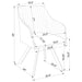 Arika Arm Chairs - Imperial Furniture (Las Vegas, NV) - Multi Location