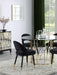 Lindsey Arched Back Upholstered Side Chairs Black (Set of 2) - Imperial Furniture (Las Vegas, NV) - Multi Location