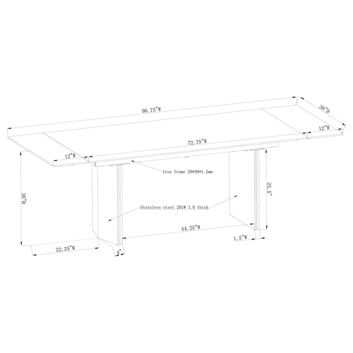 Vesa Dining Tables - Imperial Furniture (Las Vegas, NV) - Multi Location
