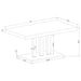 Brooklyn 5 Pc Dining Sets - Imperial Furniture (Las Vegas, NV) - Multi Location