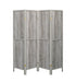 Deepika 4-panel Folding Screen Grey Driftwood - Imperial Furniture (Las Vegas, NV) - Multi Location