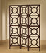 Vulcan 3-panel Geometric Folding Screen Tan and Cappuccino - Imperial Furniture (Las Vegas, NV) - Multi Location