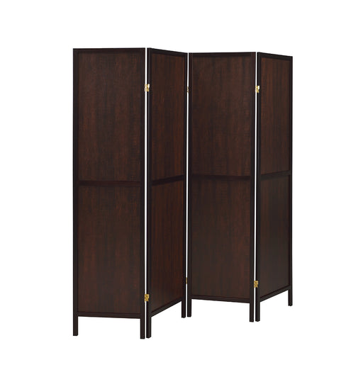 Deepika 4-panel Folding Screen Tobacco and Cappuccino - Imperial Furniture (Las Vegas, NV) - Multi Location