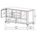 Sandy Beach 4 & 5 Piece Pc Bedroom Set Cal.King & E.King - Imperial Furniture (Las Vegas, NV) - Multi Location