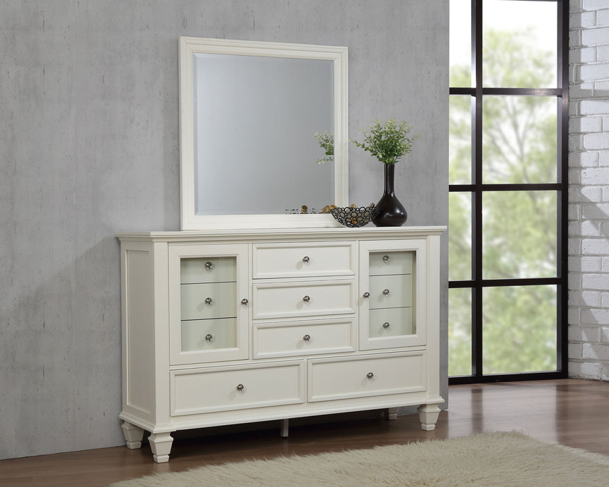 Sandy Beach Dresser With Mirror - Imperial Furniture (Las Vegas, NV) - Multi Location