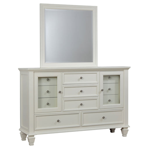 Sandy Beach Dresser With Mirror - Imperial Furniture (Las Vegas, NV) - Multi Location