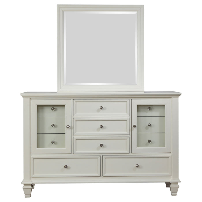 Sandy Beach Dresser With Mirror - Imperial Furniture (Las Vegas, NV) - Multi Location
