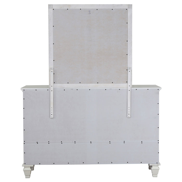 Sandy Beach Dresser With Mirror - Imperial Furniture (Las Vegas, NV) - Multi Location