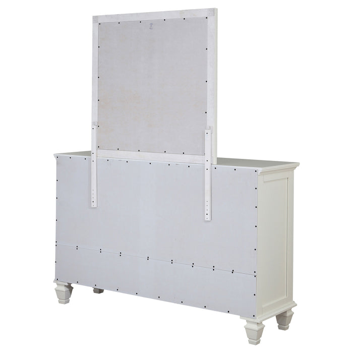 Sandy Beach Dresser With Mirror - Imperial Furniture (Las Vegas, NV) - Multi Location