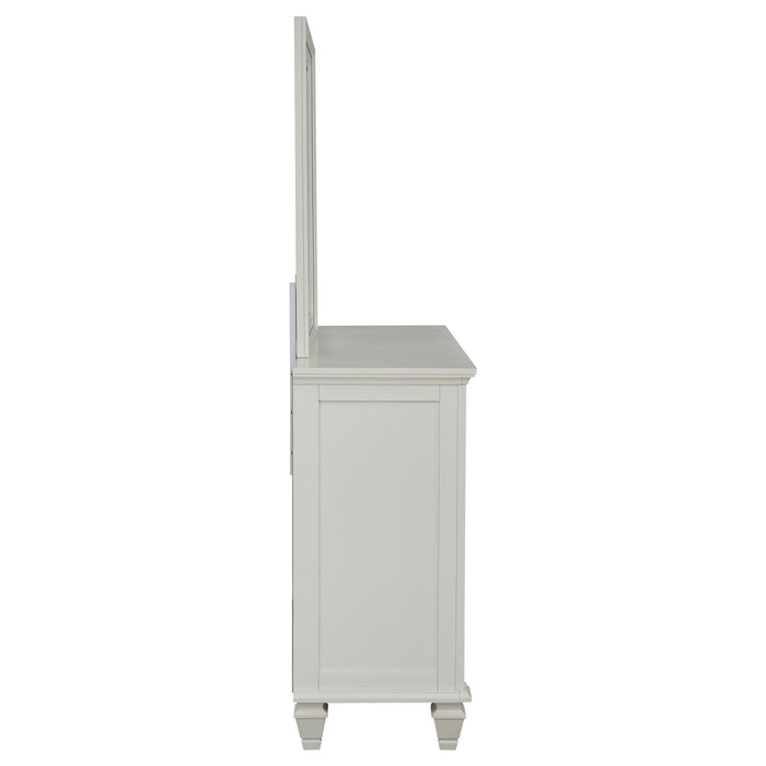 Sandy Beach Dresser With Mirror - Imperial Furniture (Las Vegas, NV) - Multi Location