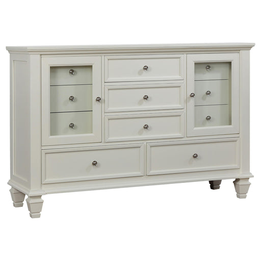 Sandy Beach 11-drawer Rectangular Dresser Cream White - Imperial Furniture (Las Vegas, NV) - Multi Location
