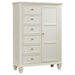 Sandy Beach 8-drawer Door Chest Storage Cream White - Imperial Furniture (Las Vegas, NV) - Multi Location