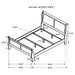 Louis Philippe Queen Beds - Imperial Furniture (Las Vegas, NV) - Multi Location