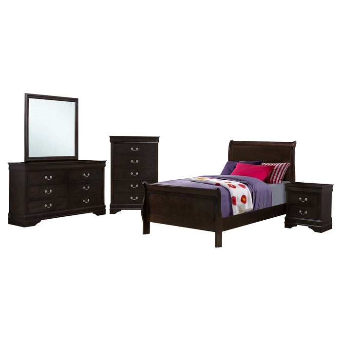 Louis Philippe 4 & 5 Piece Bedroom Sets Twin & Queen - Imperial Furniture (Las Vegas, NV) - Multi Location