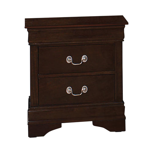 Louis Philippe 2-drawer Nightstand Cappuccino - Imperial Furniture (Las Vegas, NV) - Multi Location